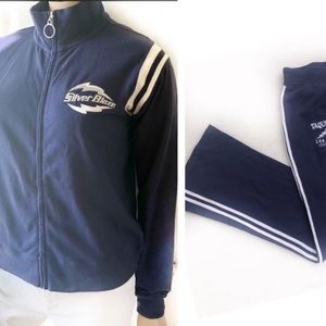 Great Republic Sports Warm-ups, White side stripes